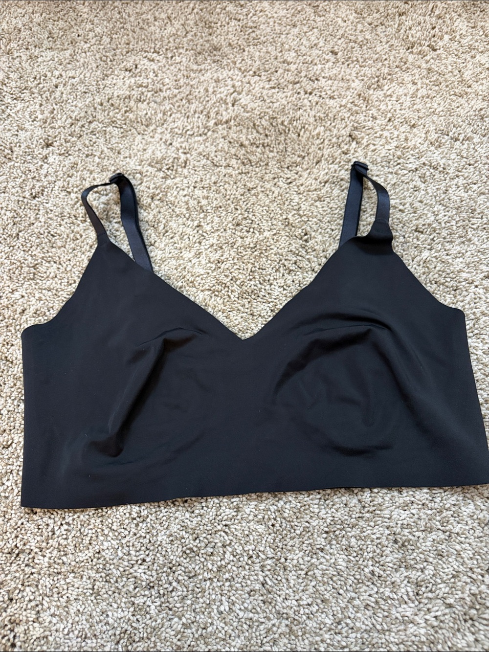 Calvin Klein Black Seamless Bra